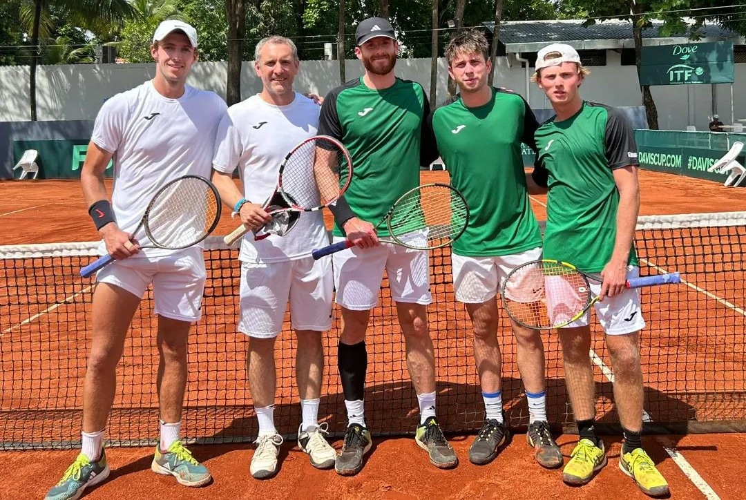 Davis Cup World Group II Ireland Team announced for tie vs El